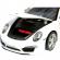 Masinuta metalica porsche 911 alb scara 1:24