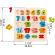 Puzzle matematica chunky hape 4 piese