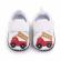 Pantofiori albi pentru baietei - masinuta (marime disponibila: 3-6 luni