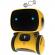 Robot inteligent interactiv Apollo control vocal, butoane tactile, galben