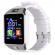 Ceas smartwatch metalic tartek™ - dz09 white edition