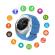 Ceas smartwatch tartek™ y1 blue, ecran touchscreen, bluetooth, sim notificari, pedometru
