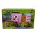 Set de constructie PRCK, MyWorld of Minecraft cu parti mobile, 268 piese