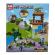 Set de constructie Leduo, MyWorld of Minecraft cu efecte luminoase, 379 piese