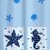 Perdea baie din material textil (model marin blue)marine motifs-tatkraft