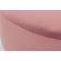 Taburet cu picioare din lemn natur si sezut velur roz adeline 34x34x38 cm