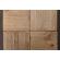 Taburet din fier maro cu sezut lemn natur blocks 36x32x47 cm