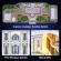 Puzzle 3d cu led casa alba 151 piese
