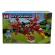 Set de constructie MM, MyWorld of Minecraft, Red Dragon cu parti mobile, 341 piese