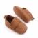 Pantofi eleganti maro cu bareta (marime disponibila: 9-12 luni (marimea 20