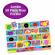 Puzzle mare de podea 50 piese - culori si forme engleza