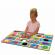 Puzzle mare de podea 50 piese - culori si forme engleza