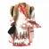 Set costum rochita populara, trusou si lumanare personalizata, decor