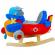 Balansoar copii avion din lemn si plus