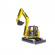 Mini excavator cat bruder