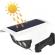 Camera falsa cu panou solar 77 LED senzor de miscare lampa solara telecomanda