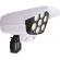 Camera falsa cu panou solar 77 LED senzor de miscare lampa solara telecomanda