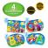 Set primele mele 4 puzzle-uri abc in limba engleza