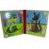 Carticica din lemn animale puzzle Multicolor