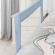 Bariera protectie anticadere pat copii, lungime 100 cm, albastru-gri reer sleep'n keep