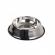 Castron din inox antiderapant pentru caini, model labuta,gonga® argintiu 0.15 l