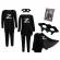 Costum zorro pentru copii, gonga® negru s