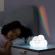 Lampa de veghe, pentru copii, model norisor , curcubeu cu autocolante diferite modele, gonga® rainbow