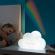 Lampa de veghe, pentru copii, model norisor , curcubeu cu autocolante diferite modele, gonga® rainbow