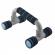 Set 2 manere pentru flotari, cu protectie spuma, gonga® albastru