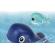 Balenuta plutitoare pentru baita (culoare: albastru)