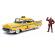 Masinuta de metal yellow taxi chevy 1957 scara 1:24