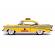 Masinuta de metal yellow taxi chevy 1957 scara 1:24