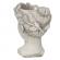 Ghiveci din ceramica gri statueta 16 cm x 15 cm x 21 h