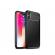 Husa Auto Focus Carbon Pentru IPhone X - Negru