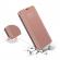 Husa Book Flip Stand Mirror Clear View Samsung Galaxy A9 2018 Rose