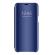 Husa Huawei P Smart Z Clear View Flip Mirror Stand Albastru