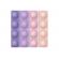 Husa de protectie POP IT compatibila cu IPhone 11 pro max  Mov/Roz/Bej