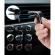 Suport auto pentru telefon prindere pe grila de ventilatie magnetic 024  Auriu
