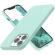 Husa Liquid soft touch compatibila cu Apple IPhone 11 Pro Max Mint Green ALC