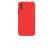 Husa Liquid soft touch compatibila cu Apple IPhone 12 Red ALC