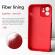 Husa Liquid soft touch compatibila cu Apple IPhone 12 Red ALC