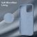 Husa Liquid soft touch compatibila cu Apple IPhone 12 Pro Max Albastru ALC
