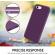 Husa Liquid soft touch compatibila cu Apple IPhone 7 / 8 / SE 2020 Mov ALC