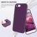 Husa Liquid soft touch compatibila cu Apple IPhone 7 / 8 / SE 2020 Mov ALC