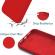 Husa Liquid soft touch compatibila cu Apple IPhone 7 / 8 / SE 2020 Red ALC
