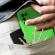 Husa Liquid soft touch compatibila cu Samsung Galaxy A03s Green Neon ALC