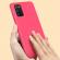 Husa Liquid soft touch compatibila cu Samsung Galaxy A03s Hot Pink ALC