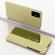 Husa compatibila cu Samsung Galaxy A21s  Clear View Flip Mirror Stand Auriu ALC