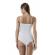Body dama NBB cu dantela, alb,XL