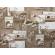 Tapet MallDeco Arabica decor Nisip Art. 3-1000 vinil compact lavabil pentru living sau dormitor dimensiune 1.06m x 1005m
